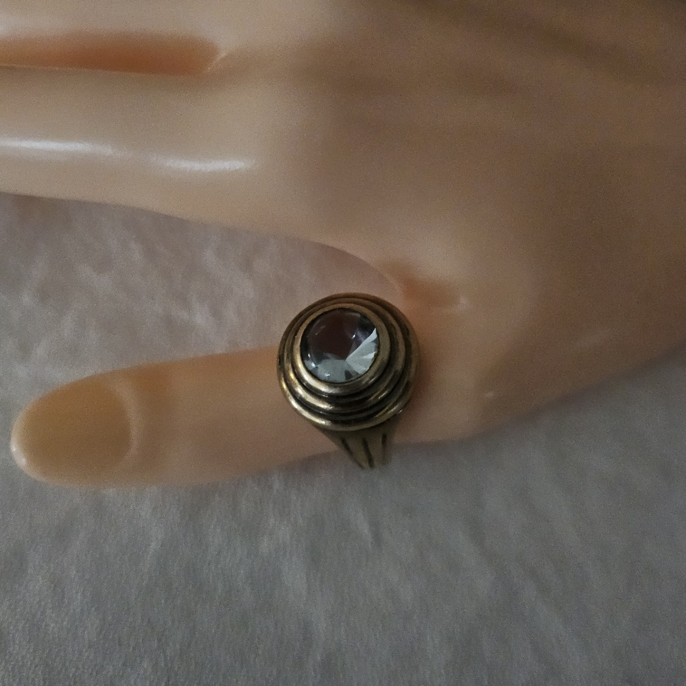 Green Amethyst In Copper setting - Picture 6 of 9